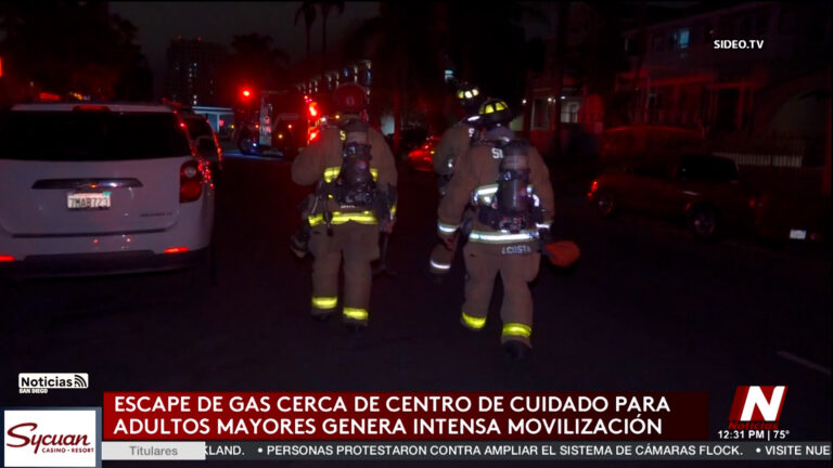 Escape de gas provoca emergencia cerca de centro para adultos mayores en Hillcrest