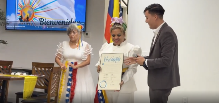 Inmigrante en Nevada: Condado Clark proclama el día oficial de su bandera