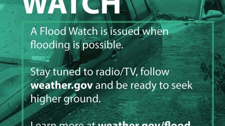 Emiten alerta por riesgo de inundaciones relámpago en Ruidoso y el centro de Nuevo México