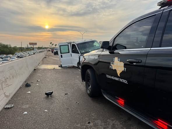 Persecución termina con arresto tras maniobra PIT en U.S. 83