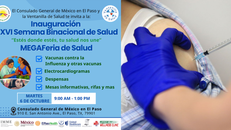 Salud para todos: El Consulado de México en El Paso inaugura la 26.ª Semana Binacional de Salud
