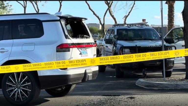 Tiroteo en centro comercial de Las Vegas provocado por la furia al volante