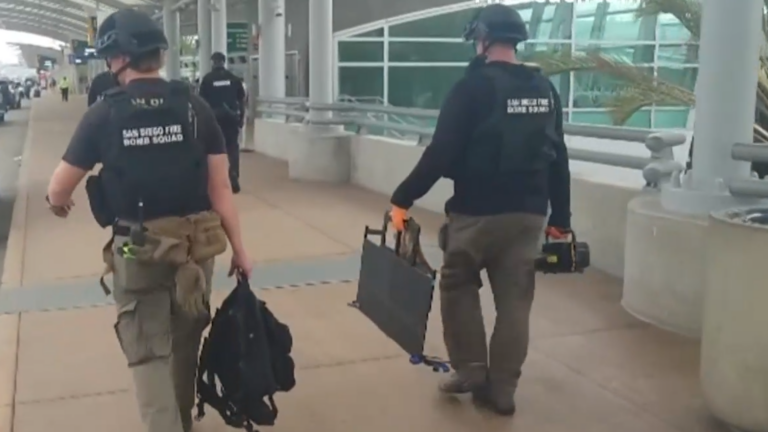 Inspeccionan bolsa sospechosa en el Aeropuerto de San Diego; descartan riesgo