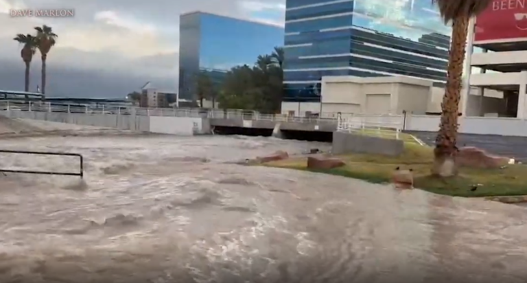Inundaciones devastadoras en Las Vegas provocadas por la tormenta Rachel