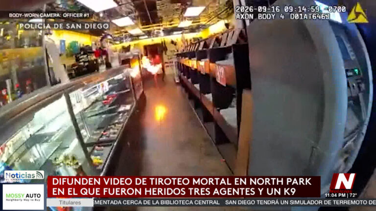 Policía de San Diego difunde videos de cámaras corporales de tiroteo mortal en North Park
