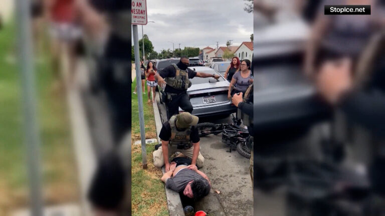 Hombre resulta herido bajo custodia de agentes de ICE en Long Beach, California