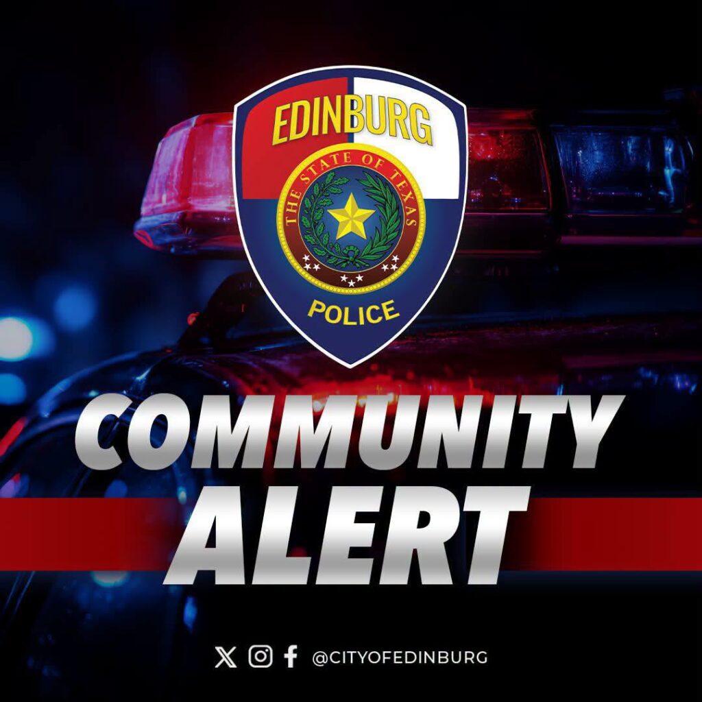 Policía de Edinburg investiga un tiroteo y pide evitar una zona de la ciudad