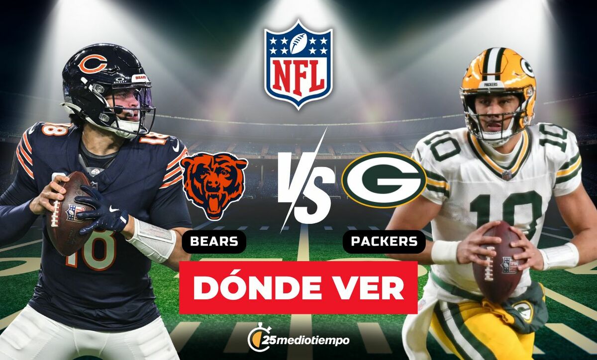 Chicago Bears vs. Green Bay Packers: Todo sobre el partido EN VIVO de la Semana 14 de la NFL 2025