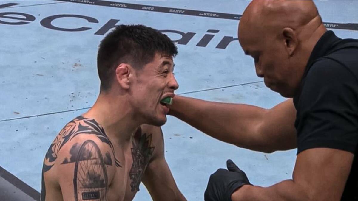 Brandon Moreno cae ante Tatsuro Taira por nocaut técnico en una épica batalla