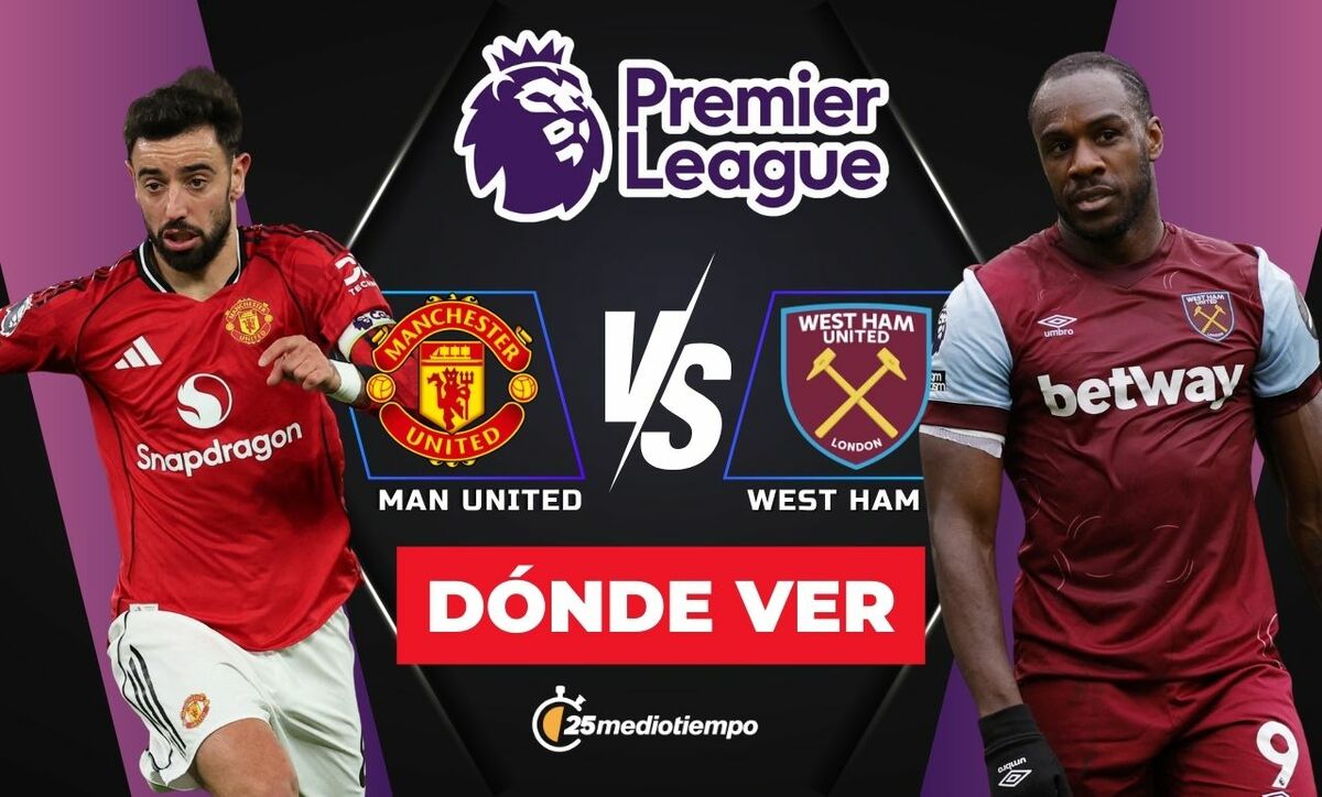 Manchester United vs. West Ham: Sigue EN VIVO Jornada 14 de la Premier League 2025