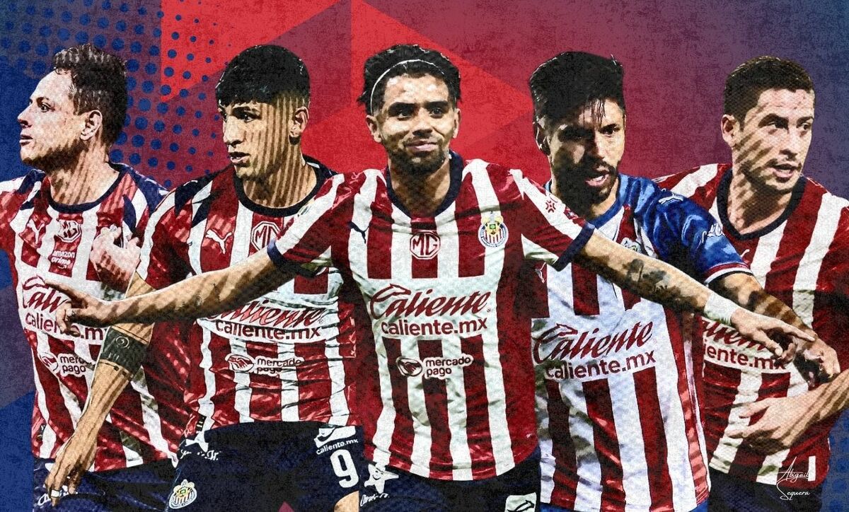 Las malas apuestas de Chivas en el ataque: Oribe, Chicharito y Pulido