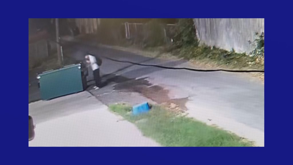 Policía de Mission busca identificar a sospechoso de graffiti