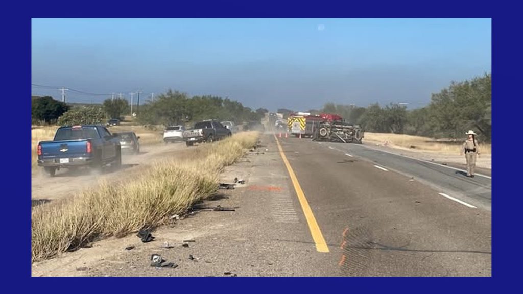 Alerta de tráfico en Starr County por accidente vehicular que dejó a una persona herida