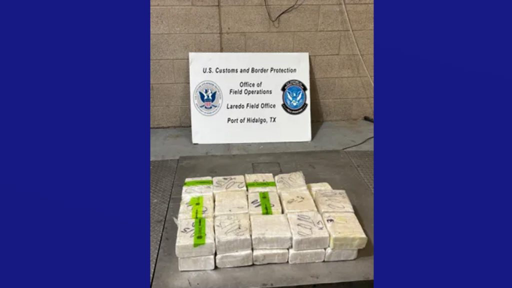 Autoridades interceptan más de un millón de dólares en metanfetamina en Pharr