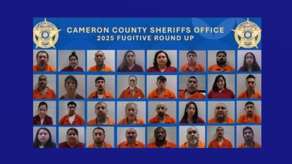 Operación ‘Times Up’ culmina con la detención de 32 fugitivos en el Condado de Cameron