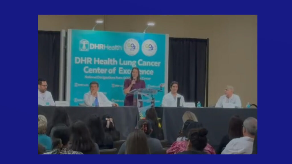 DHR Health, recibe reconocimiento nacional por su programa de cáncer de pulmón