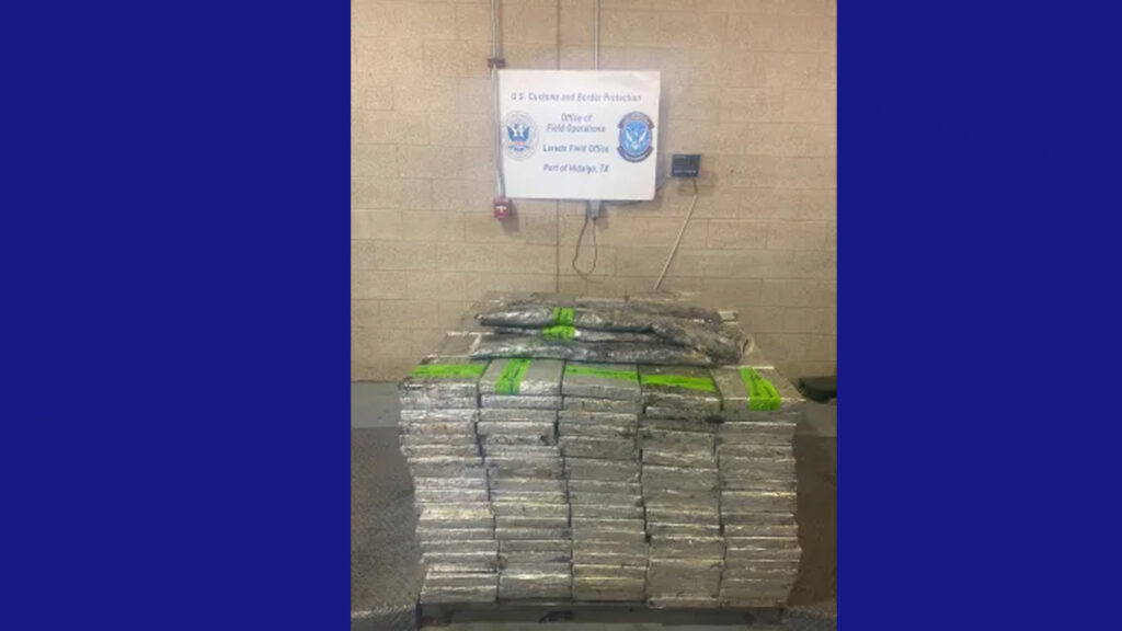 Aseguran más de 13 millones de dólares en metanfetaminas en el Puente Internacional de Pharr