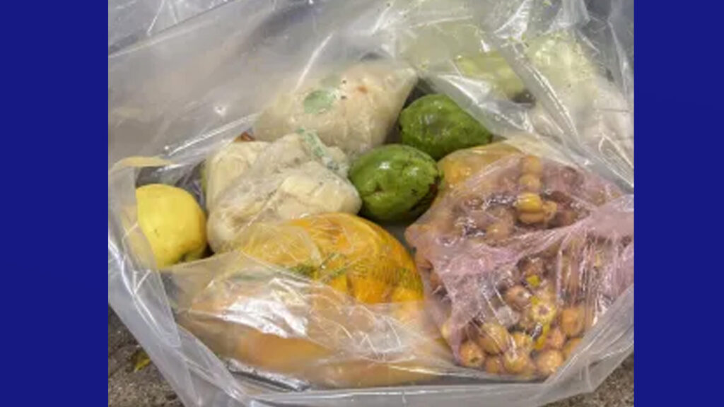 Decomisan frutas y verduras prohibidas en el puente internacional de Hidalgo
