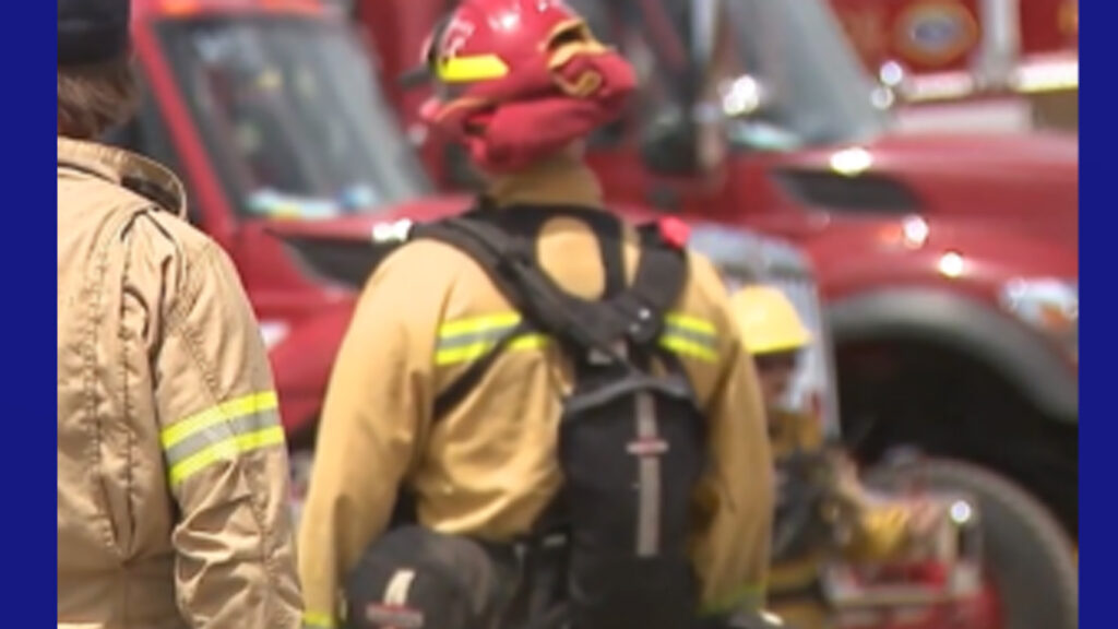 Incendio en Harlingen un techo colapsa