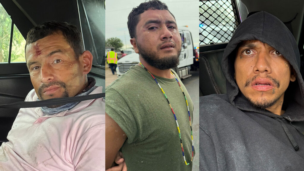 Tres hombres con órdenes de arresto huyen de autoridades en Donna, pero son capturados por agentes del HCSO