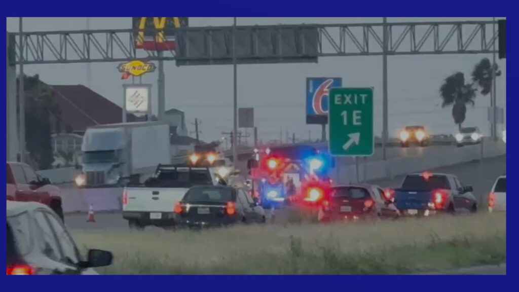 Choque múltiple en la 69C moviliza a la policía de Pharr