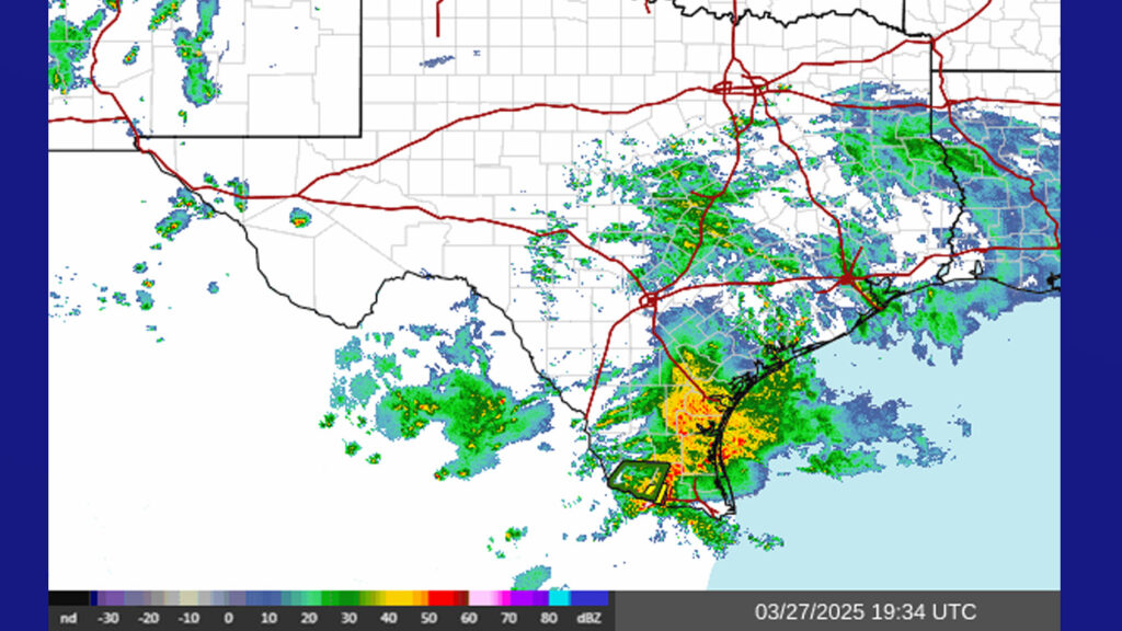 Alerta de tormenta severa y vigilancia de inundaciones para el Valle del Río Grande