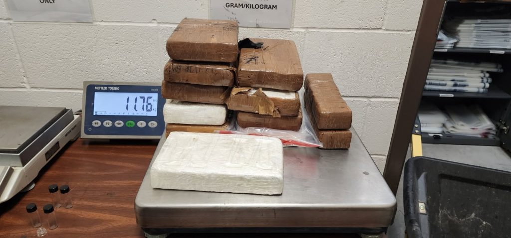Incautan $346,000 en Cocaína en el Puente Internacional Anzalduas