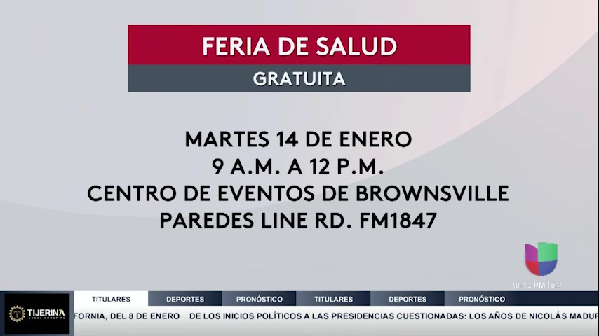 Salud para Todos: Feria Gratuita Ofrece Exámenes Médicos en Brownsville