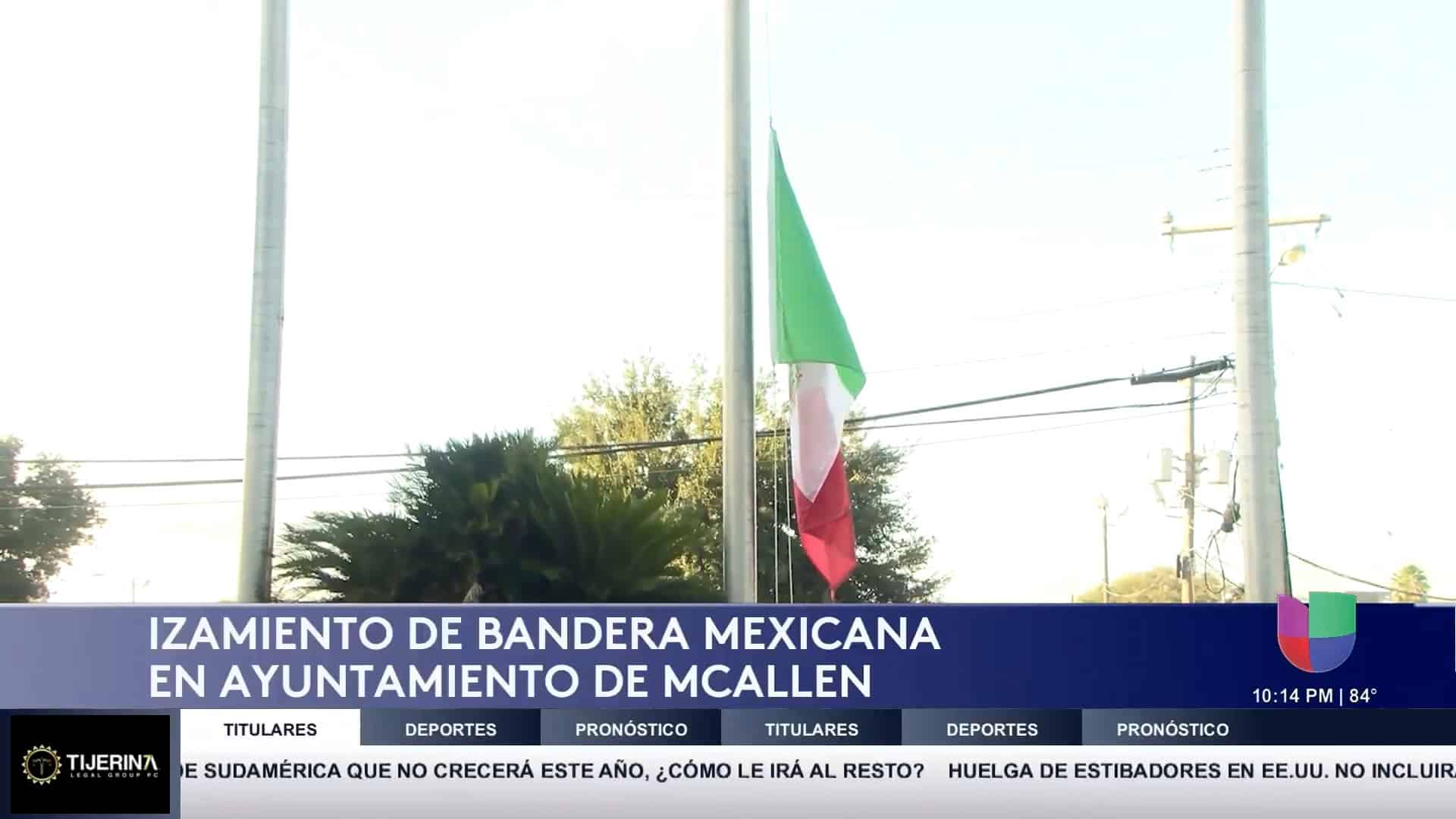 Izamiento de la Bandera de México Marca el Inicio de las Celebraciones de la Independencia