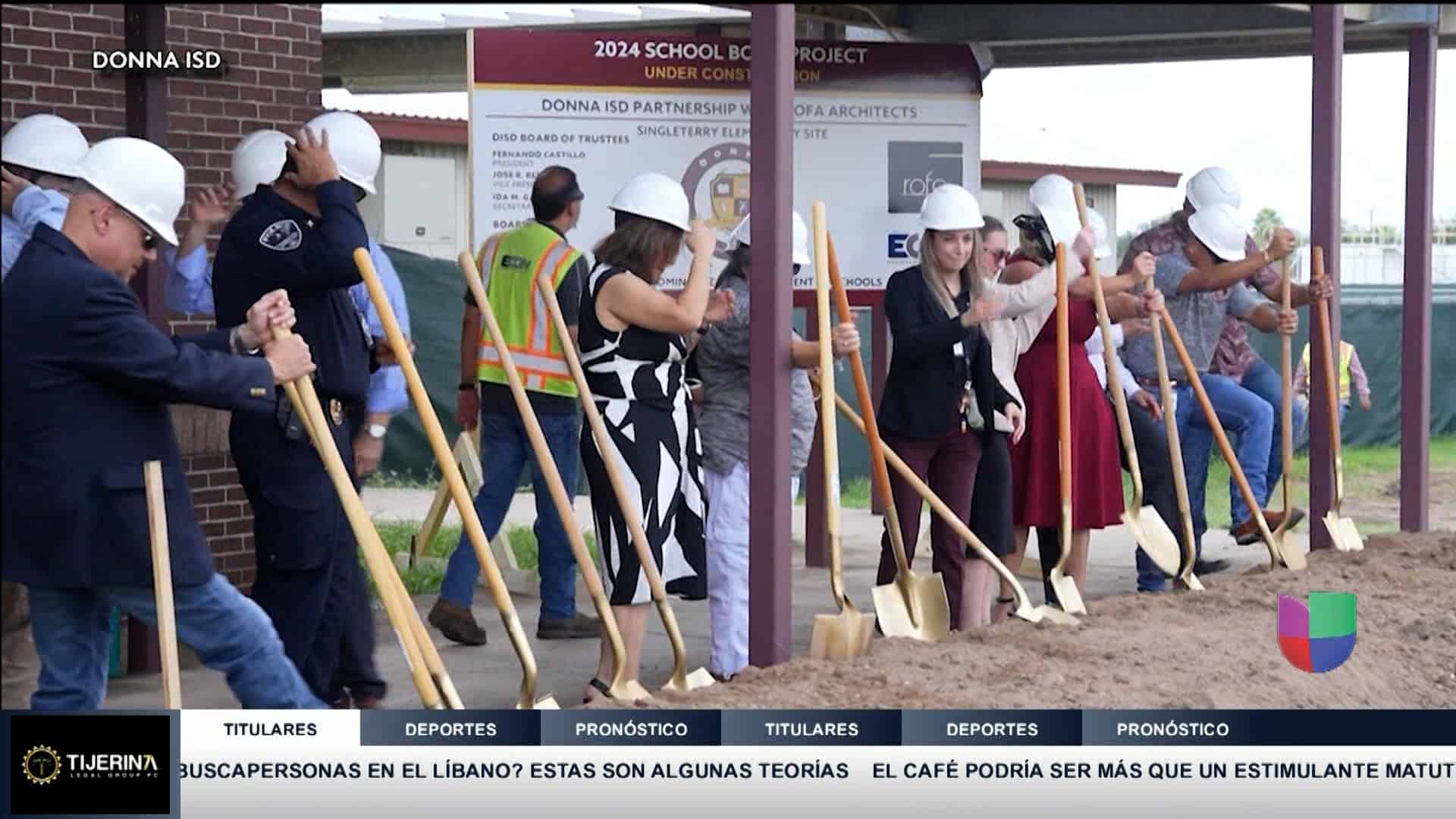 Donna Anuncia Construcción de Nuevas Aulas Escolares con Inversión de 6 Millones de Dólares